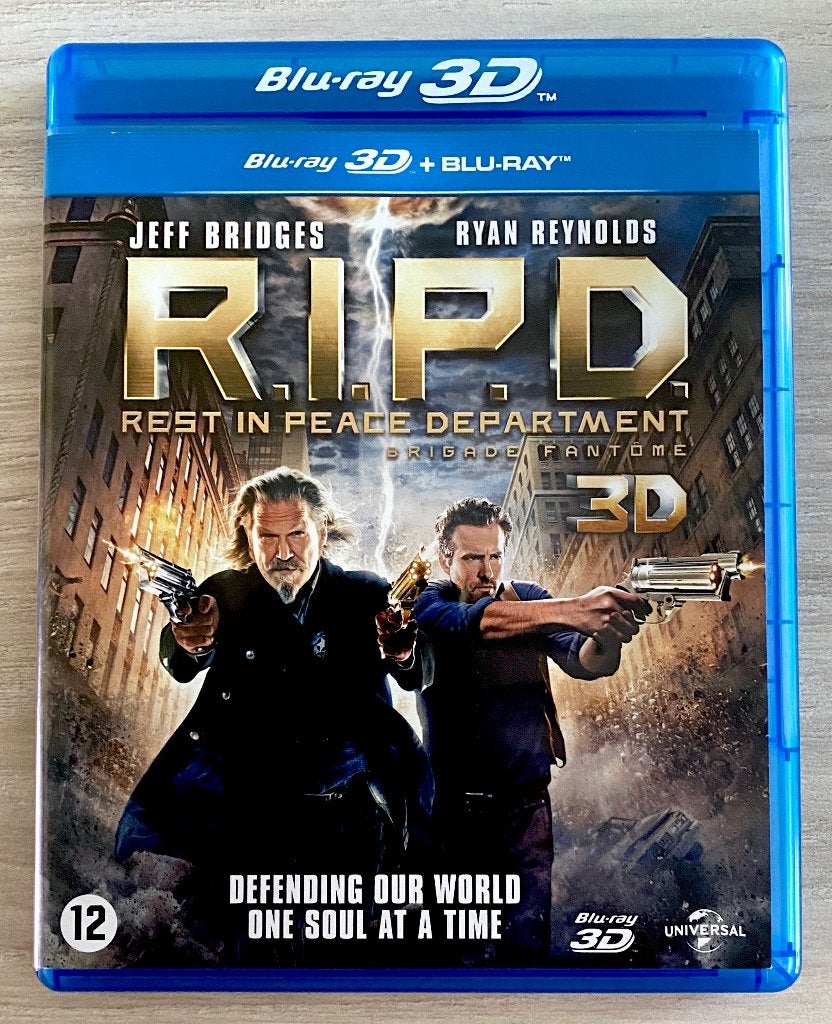 R.I.P.D. BRIGADE FANTÔME (3D + 2D) 2 BLURAY // Comme Neuf, CD & DVD, Blu-ray, Avec suppléments, Enlèvement ou Envoi, Film, Science-Fiction et Fantasy
