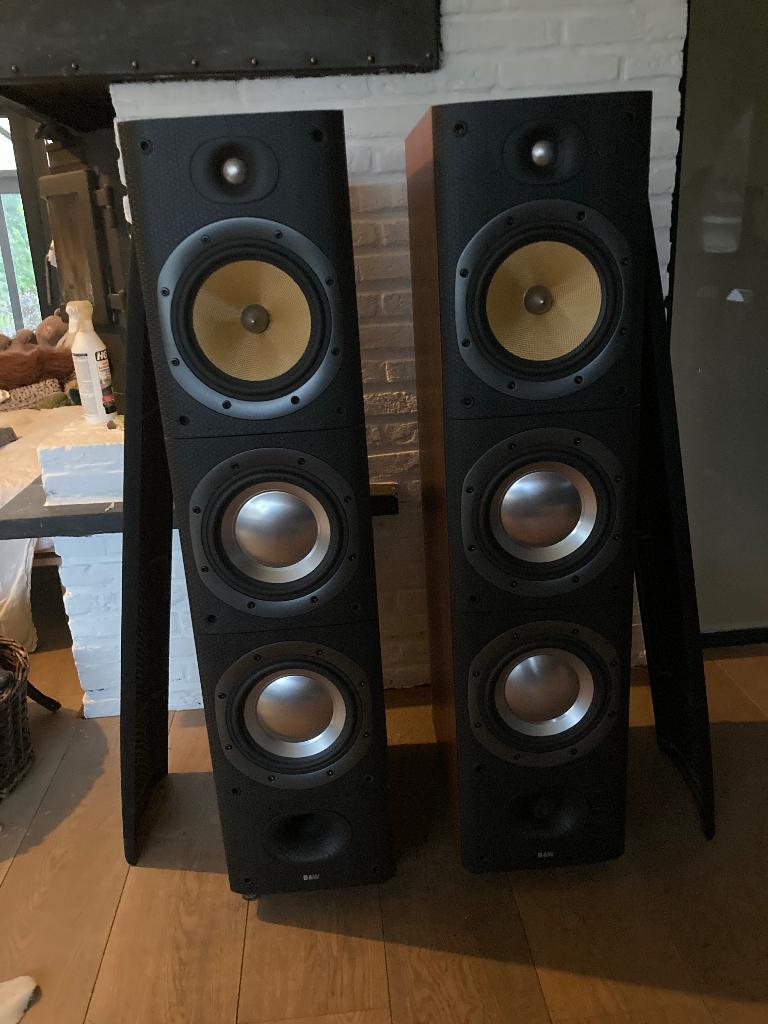 B&W luidsprekers, Audio, Tv en Foto, Luidsprekerboxen, Ophalen, Gebruikt, Bowers & Wilkins (B&W), 120 watt of meer