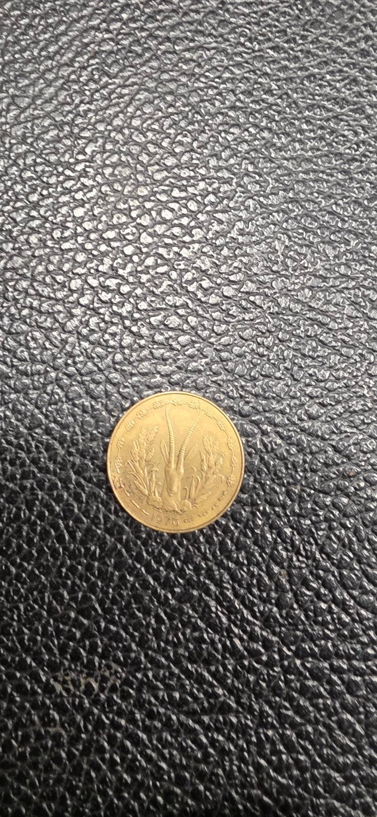3#     West-Afrikaanse Staten 5 francs 1976, Postzegels en Munten, Munten | Afrika, Ophalen of Verzenden