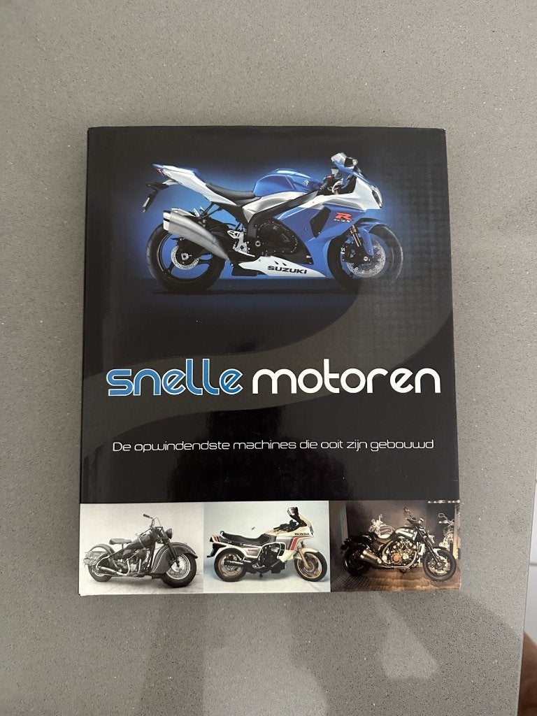 mooi foto boek SNELLE MOTOREN, Boeken, Motoren, Ophalen of Verzenden