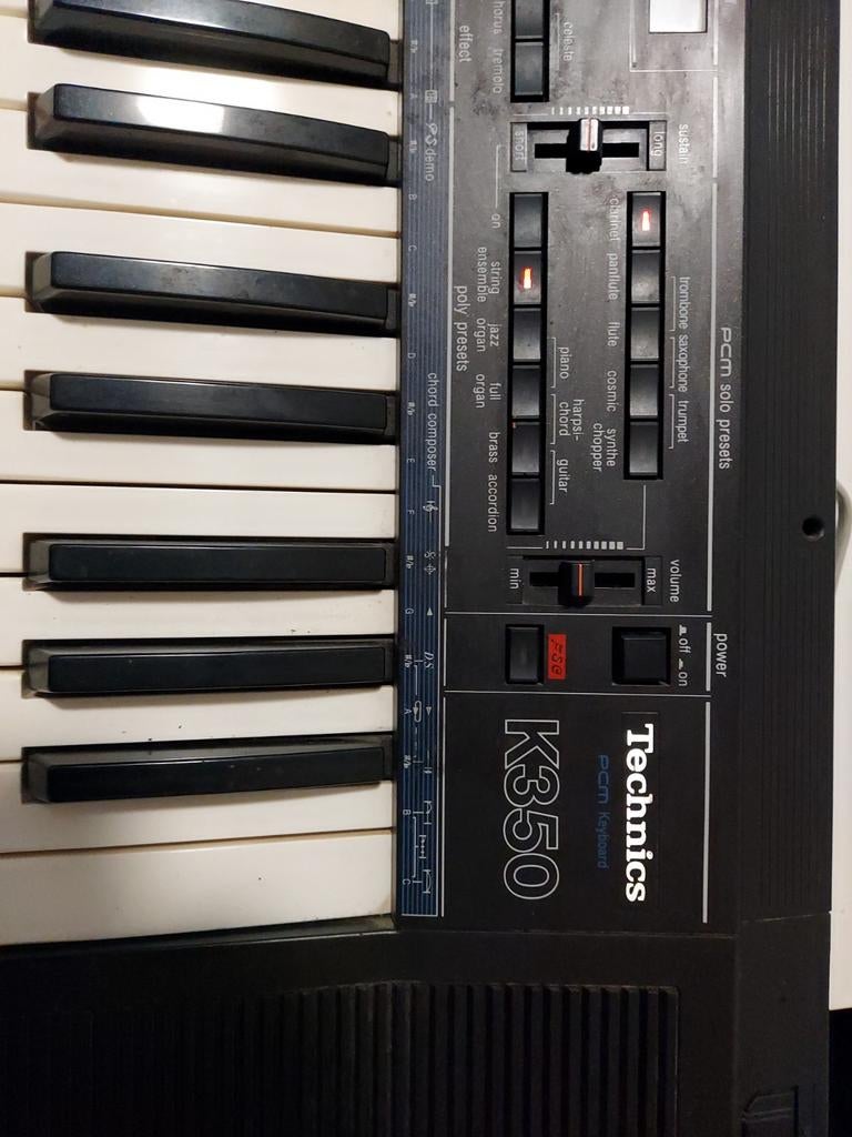 Synthe technics K350 vintage, Enlèvement, Technics