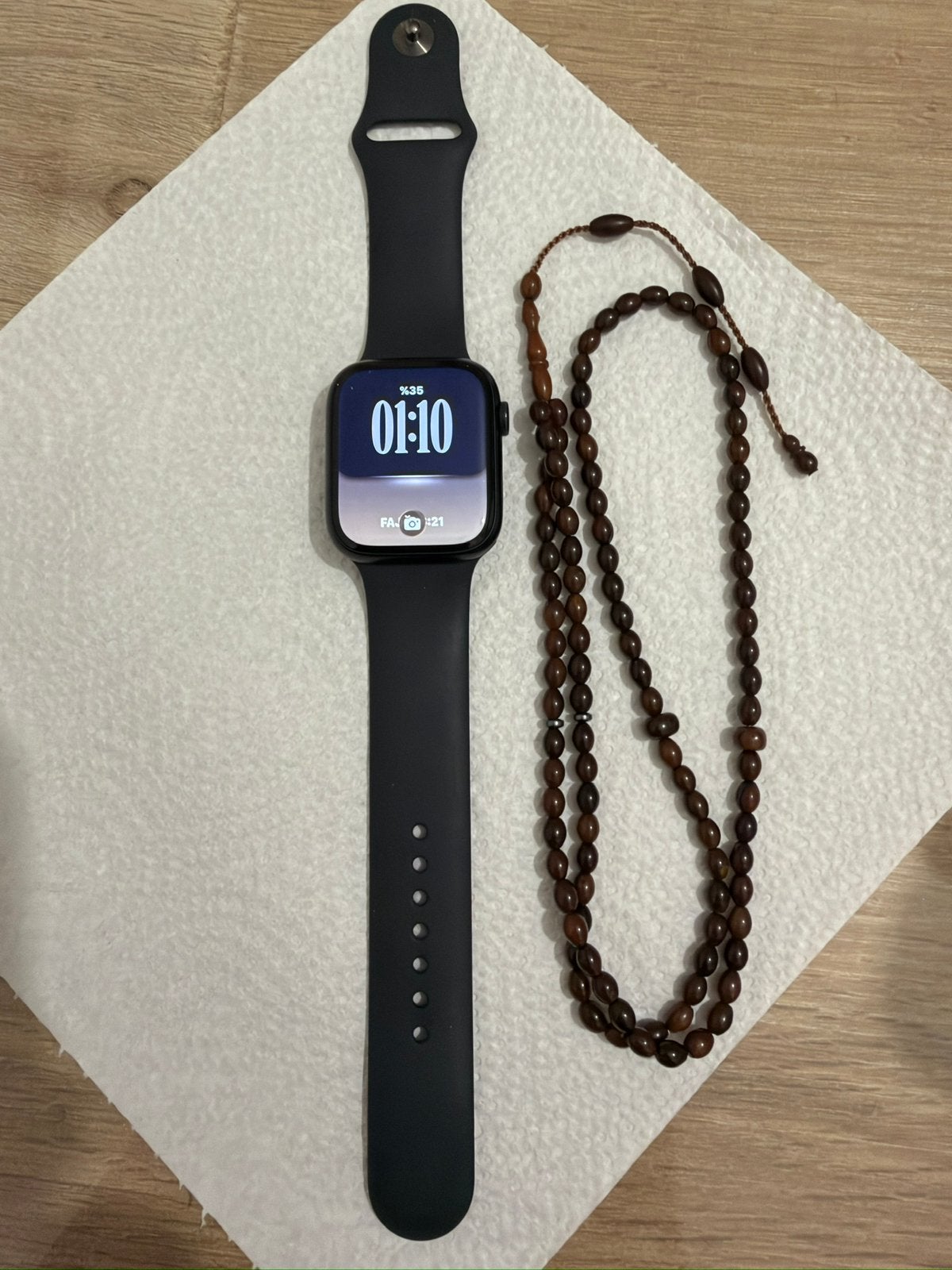 Apple Watch Series 8, Enlèvement, GPS, Comme neuf, Noir