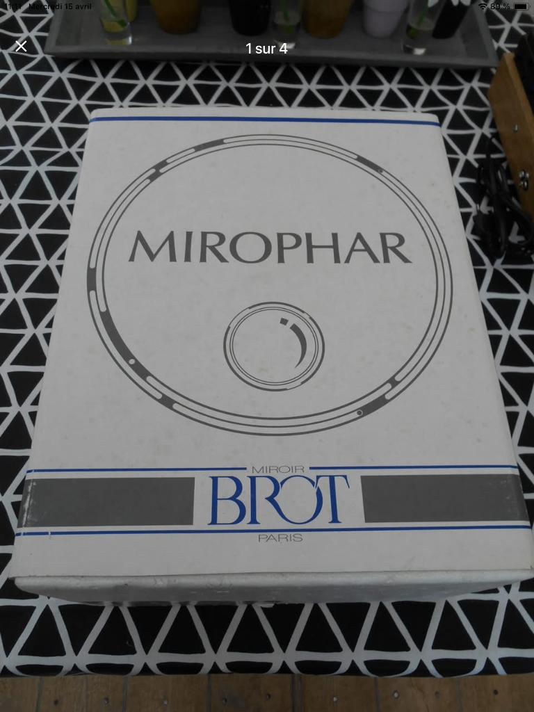 Miroir grossissant Brot Paris mirophar, Enlèvement, Neuf