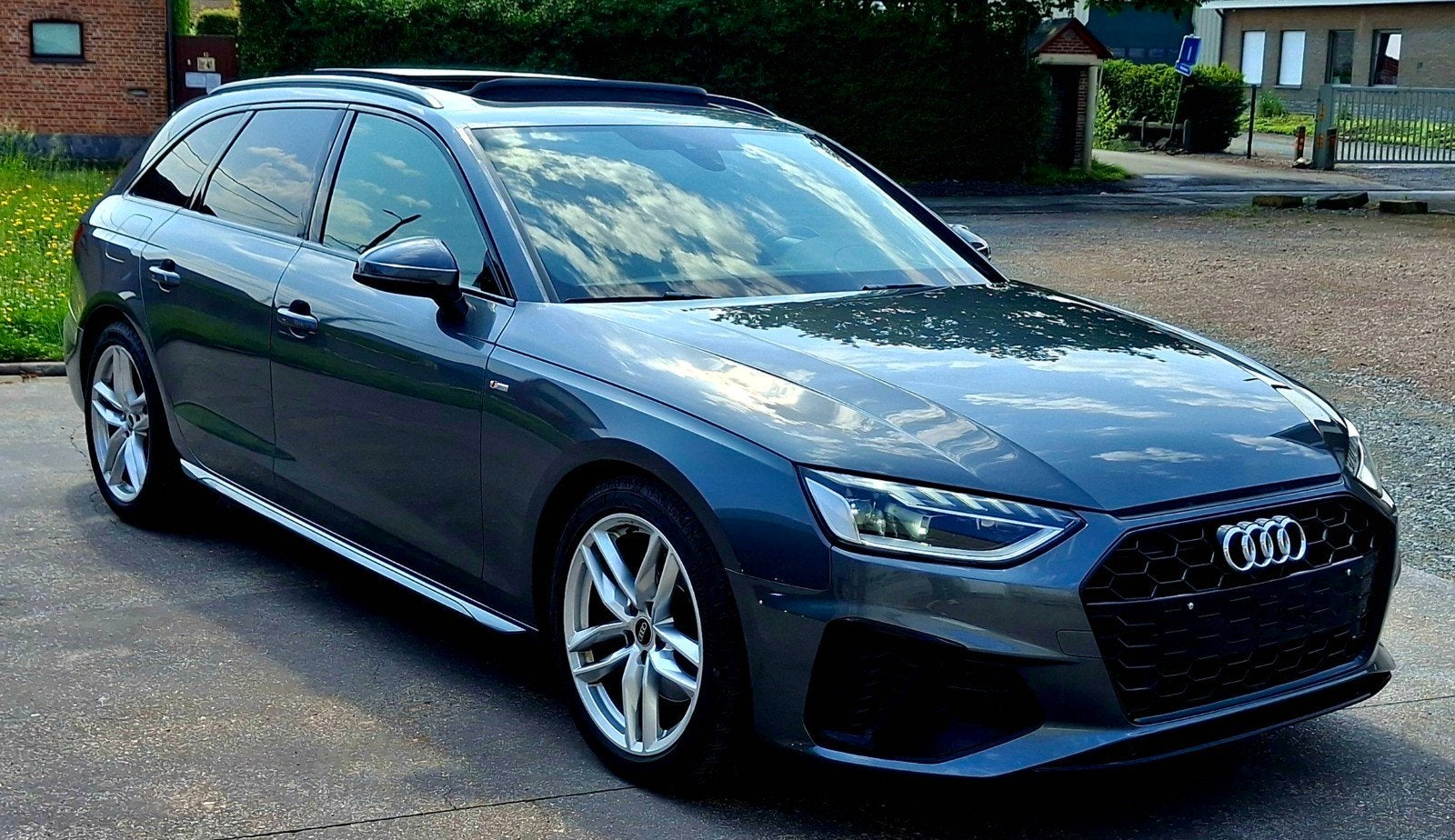 Aud A4 35TDI S-Line Mild-hybride Matrix, Autos, Audi, Euro 6, Entreprise, Noir, 120 kW