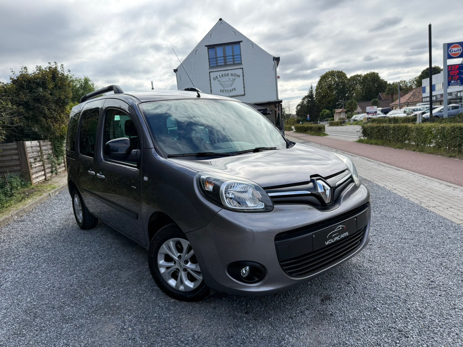 Renault Kangoo 1.2i * Limited* 63.000 km*, Auto's, Voorwielaandrijving, Monovolume, 140 g/km, Euro 6