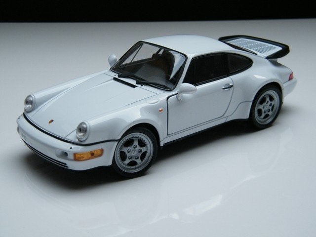 Porsche Turbo 911 3.0 – Nieuw modelauto Welly 1:24, Verzenden, Nieuw, Auto, Welly