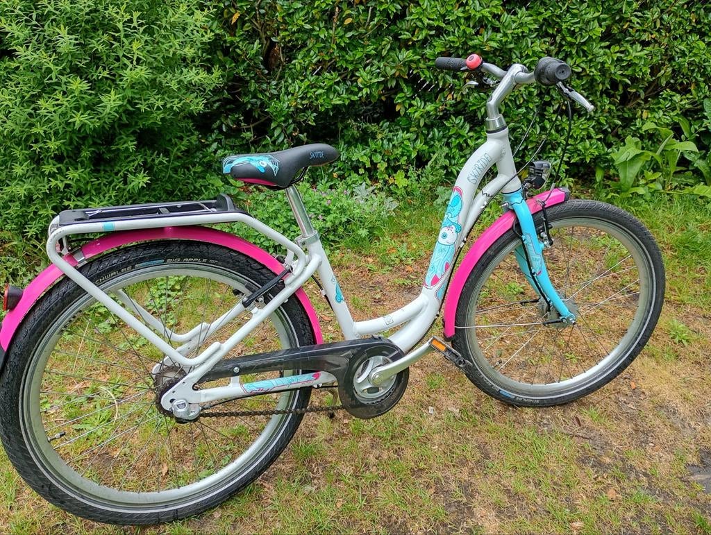Meisjesfiets Puky 24 inch, Ophalen, Terugtraprem, Gebruikt, 24 inch