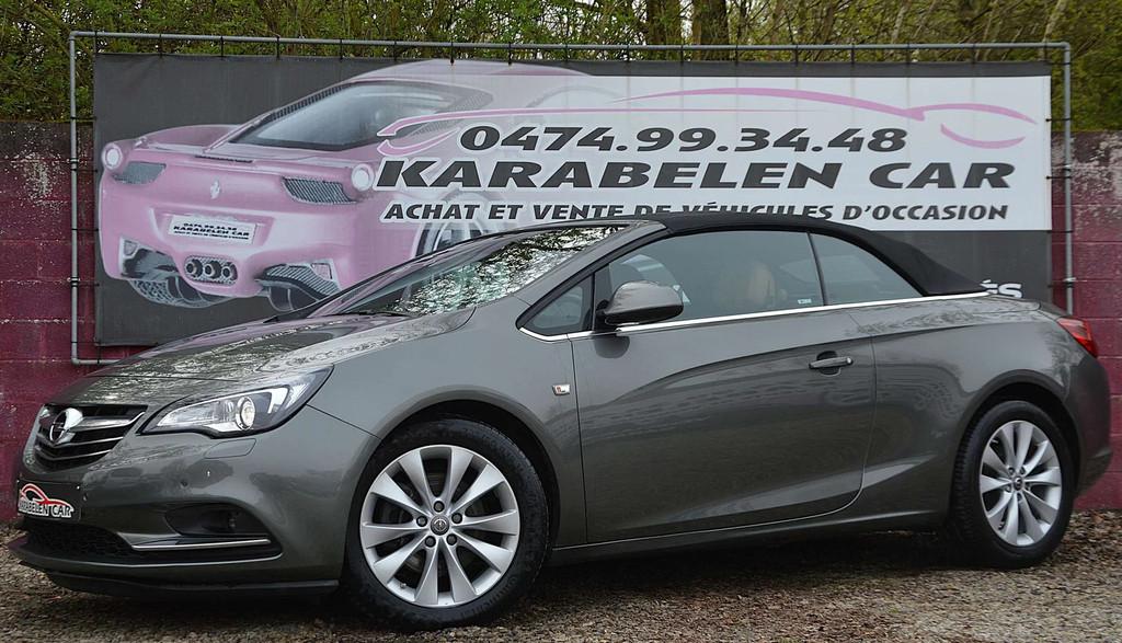 Opel Cascada 1.6Turbo Cosmo BOITE AUT FULL OPTION 28.721KM, Autos, Cuir, Argent ou Gris, Achat, 2165 kg