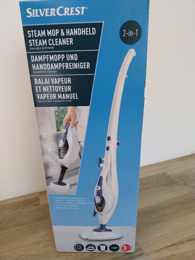 Balais Vapeur 2en1 Neuf !, Electroménager, Vapeurs, Enlèvement, Neuf, Nettoyeur à vapeur