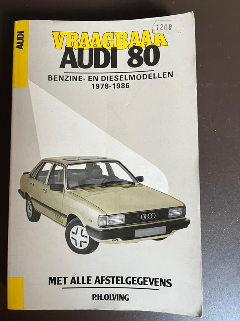 Vraagbaak audi 80, Boeken, Ophalen, Audi
