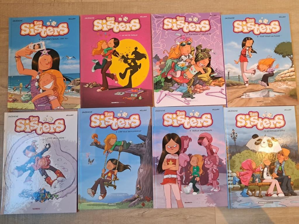 16 BD les Sisters, Livres, Enlèvement