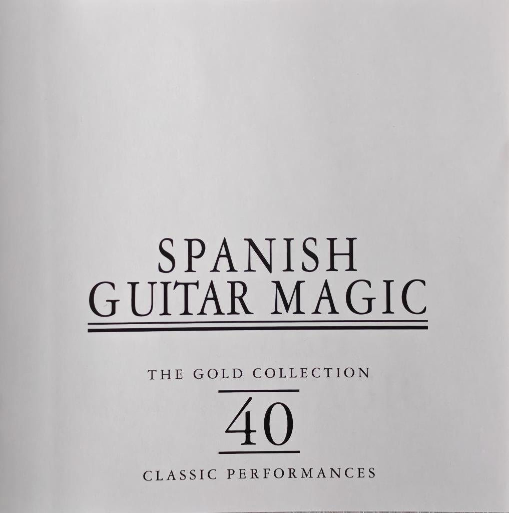 SPANISH GUITAR MAGIC - The gold collection (2 CD box), CD & DVD, CD | Instrumental, Enlèvement ou Envoi, Comme neuf