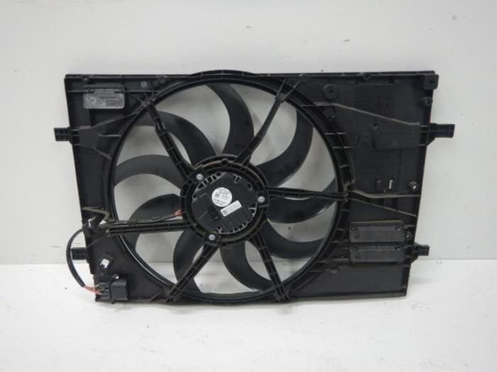 VW Golf 8 Ventilator Enkelfan + Koelluchtventilator + Behuiz, Enlèvement ou Envoi, Utilisé