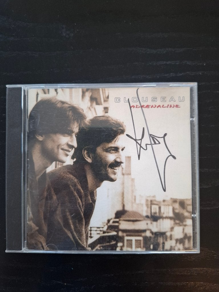 Gesigneerde CD Clouseau Adrenaline, Cd's en Dvd's, Gebruikt, Eerste persing, Ophalen of Verzenden, Pop