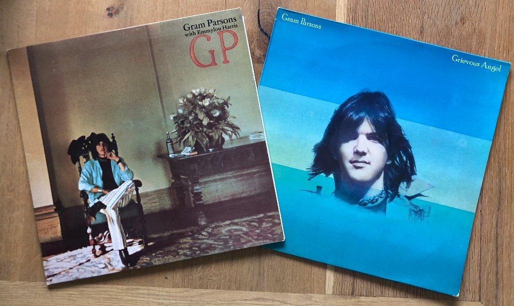 GRAM PARSONS - Grievous Angel & GP ( 2 LPs; NMINT & EX ), LP, Singer-songwriter, Verzenden, Gatefold hoes