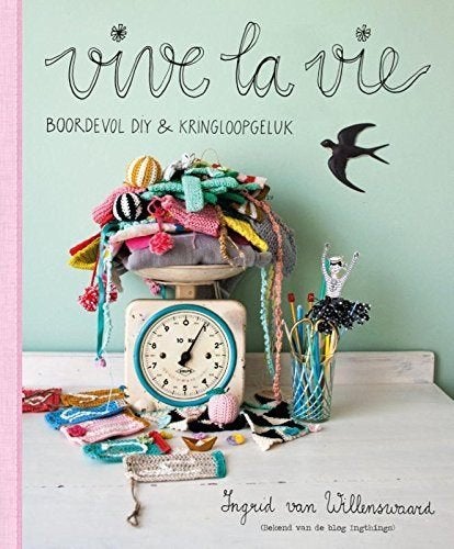 Boek Vive la Vie, Livres, Loisirs & Temps libre, Enlèvement, Comme neuf, Broderie ou Couture, Ingrid van Willenswaard