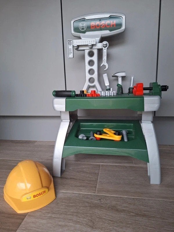 Bosch werkbank Junior mini 2+, Ophalen of Verzenden, Gebruikt