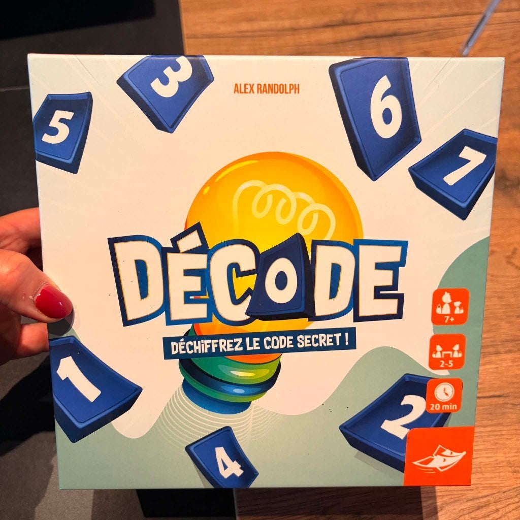 Jeu de société Décode, 1 ou 2 joueurs, Enlèvement, Comme neuf
