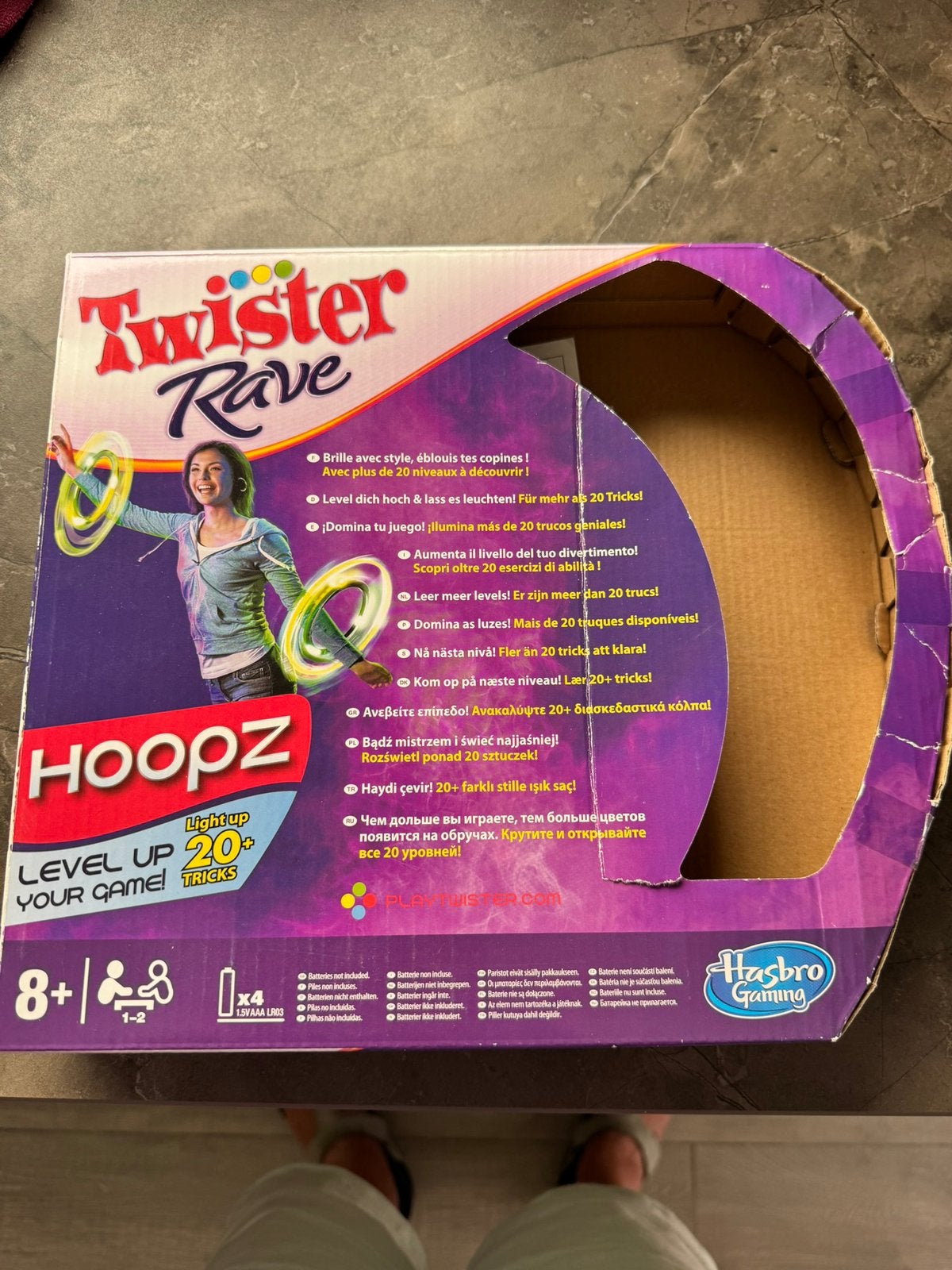 Anneaux lumineux Twister, Enlèvement ou Envoi, Utilisé