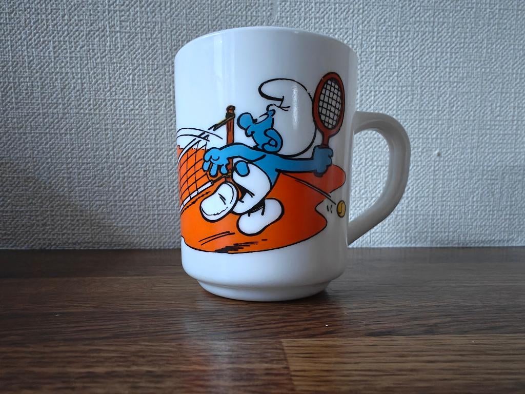 Mok - Smurfen - Dixan, Collections, Enlèvement ou Envoi, Schtroumpfs, Neuf, Ustensile