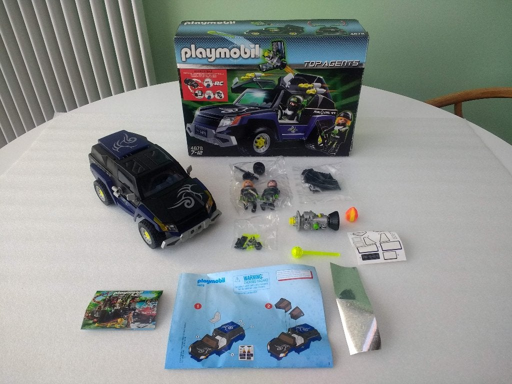 Playmobil 4878: Robo-Gangster Terreinwagen, Kinderen en Baby's, Speelgoed | Playmobil, Ophalen of Verzenden, Zo goed als nieuw