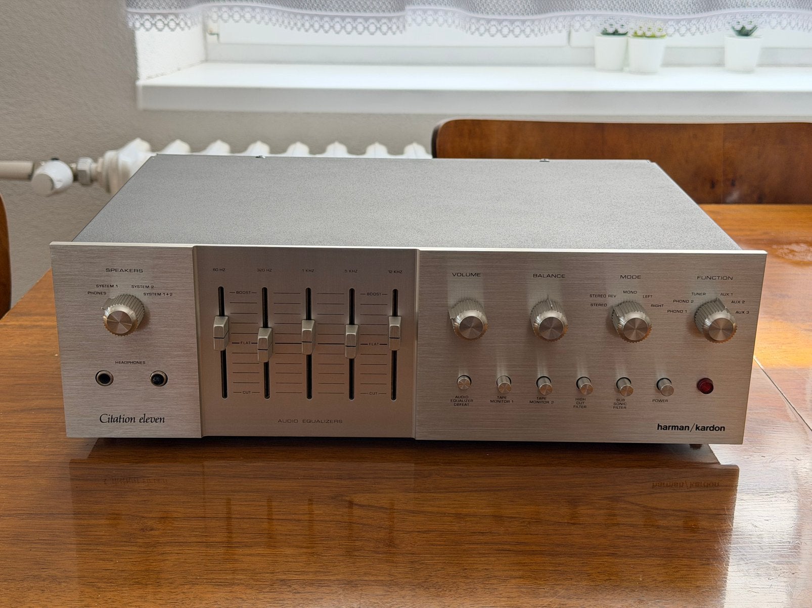Harman Kardon Citation Eleven preamplifier, Ophalen of Verzenden, Zo goed als nieuw