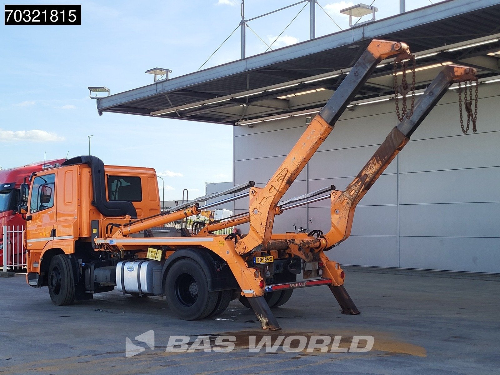 DAF CF 340 4X2 NL-Truck Meiller AK12MTG skiploader Automatic, Autos, Achat, Euro 6, Autres couleurs, Diesel