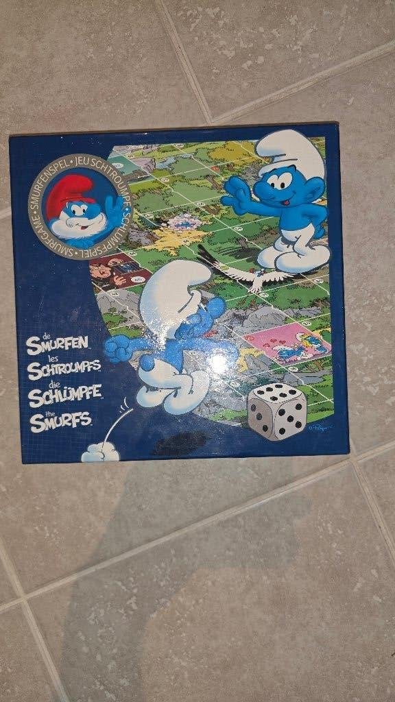 Smurfen ganzenbord, Hobby en Vrije tijd, Gezelschapsspellen | Bordspellen, Vijf spelers of meer, Ophalen, Gebruikt
