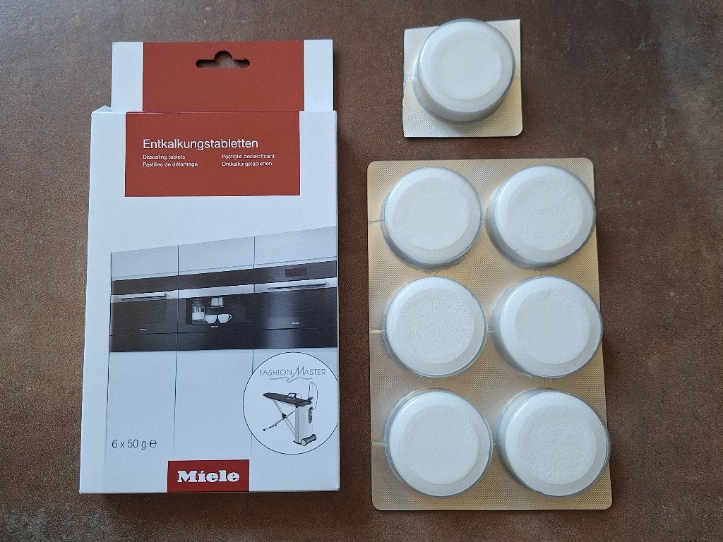 Miele Ontkalkingstabletten  7 x 50 g, Enlèvement ou Envoi, Neuf