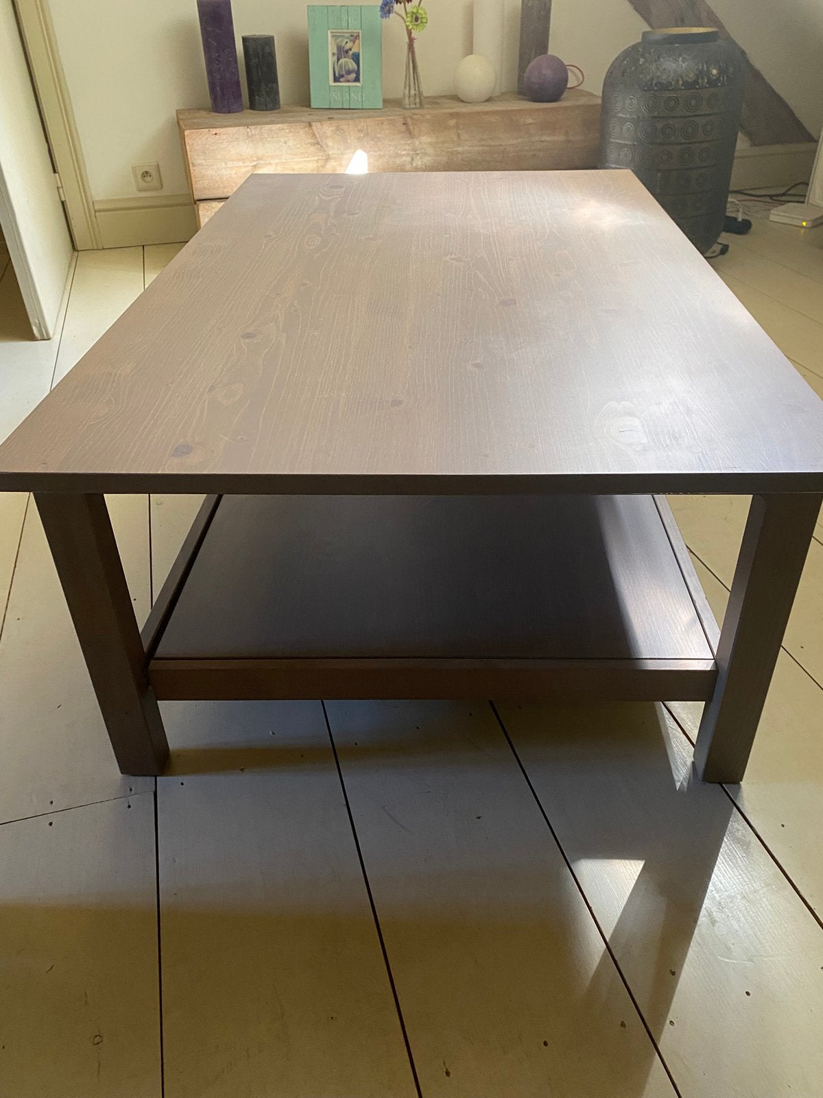 Salontafel ikea hemnes grijsbruin, Huis en Inrichting, Ophalen, Zo goed als nieuw