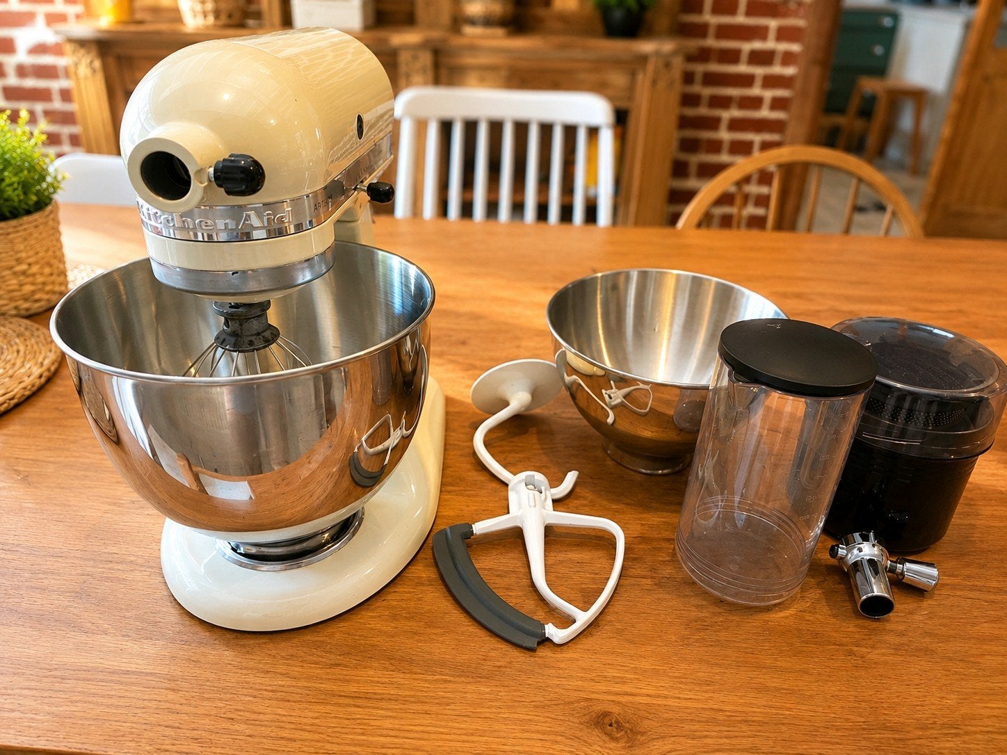 Robot KitchenAid et extension extracteur de jus, Ophalen