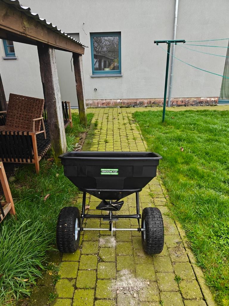 Strooikar voor zitmaaier, Tuin en Terras, Ophalen