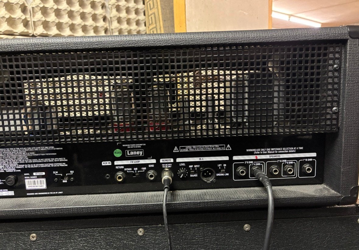 Ampli guitare a Lampes Laney, Enlèvement, Comme neuf, Guitare, 50 à 100 watts