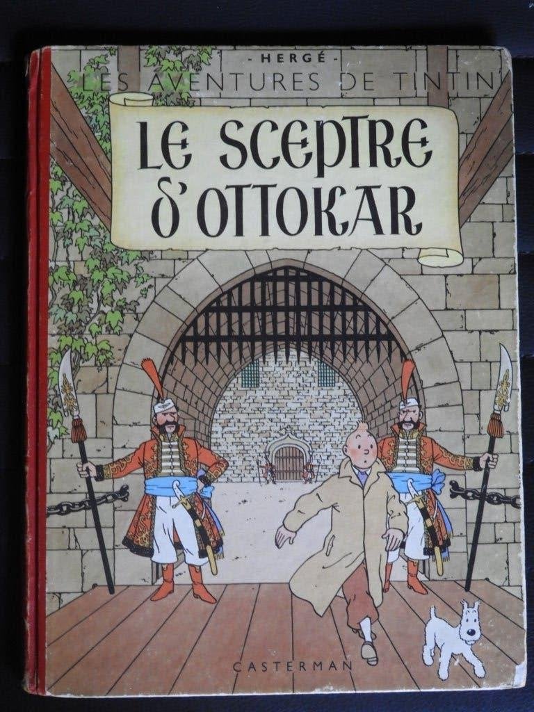 Tintin - Le Sceptre d'Ottokar, Une BD, Enlèvement ou Envoi, Utilisé, Hergé.
