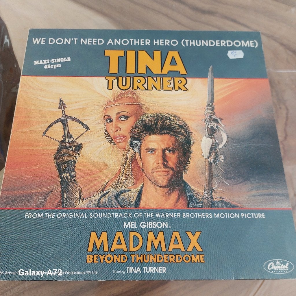 tina turner we don t need another hero 12 inch maxi, Cd's en Dvd's, Vinyl Singles, Ophalen of Verzenden, Gebruikt, 12 inch, Pop