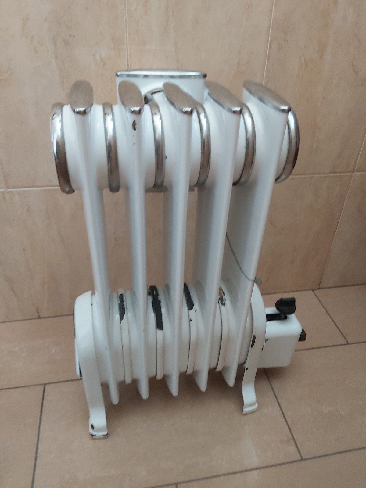 Vintage verwarming op gas