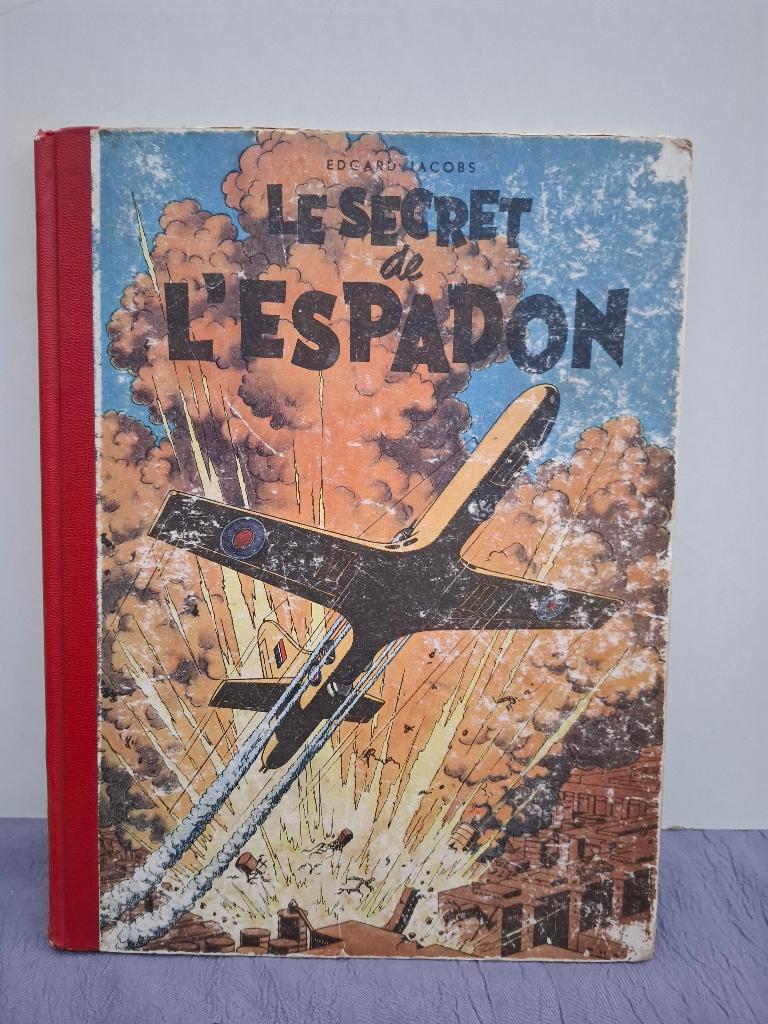 Blake et Mortimer T1 LE SECRET DE L’ESPADON EO 1950, E.P. Jacob, Une BD, Enlèvement, Utilisé