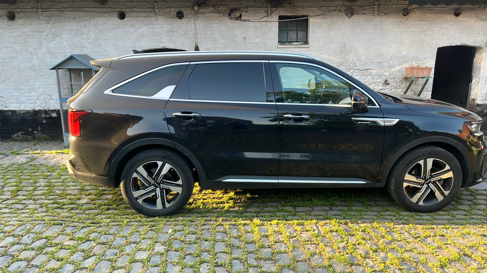 Kia Sorento Hybrid, Auto's, Automaat, 4 deurs, Zwart, 4 cilinders