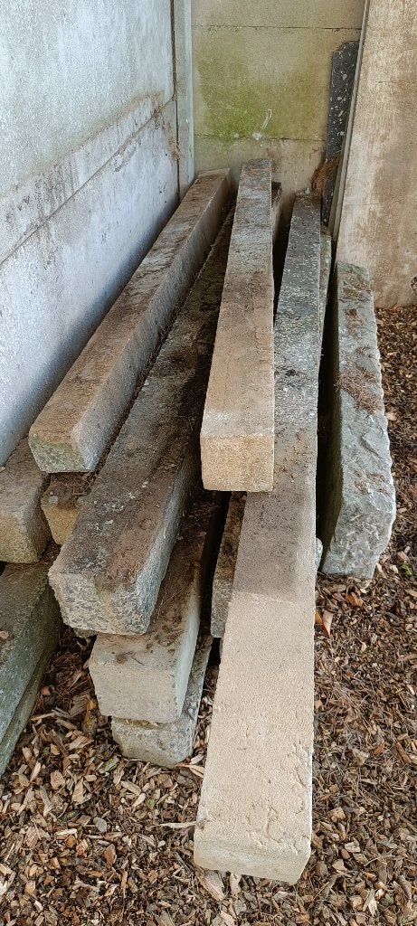 Beton palen, Ophalen, Gebruikt, Palen