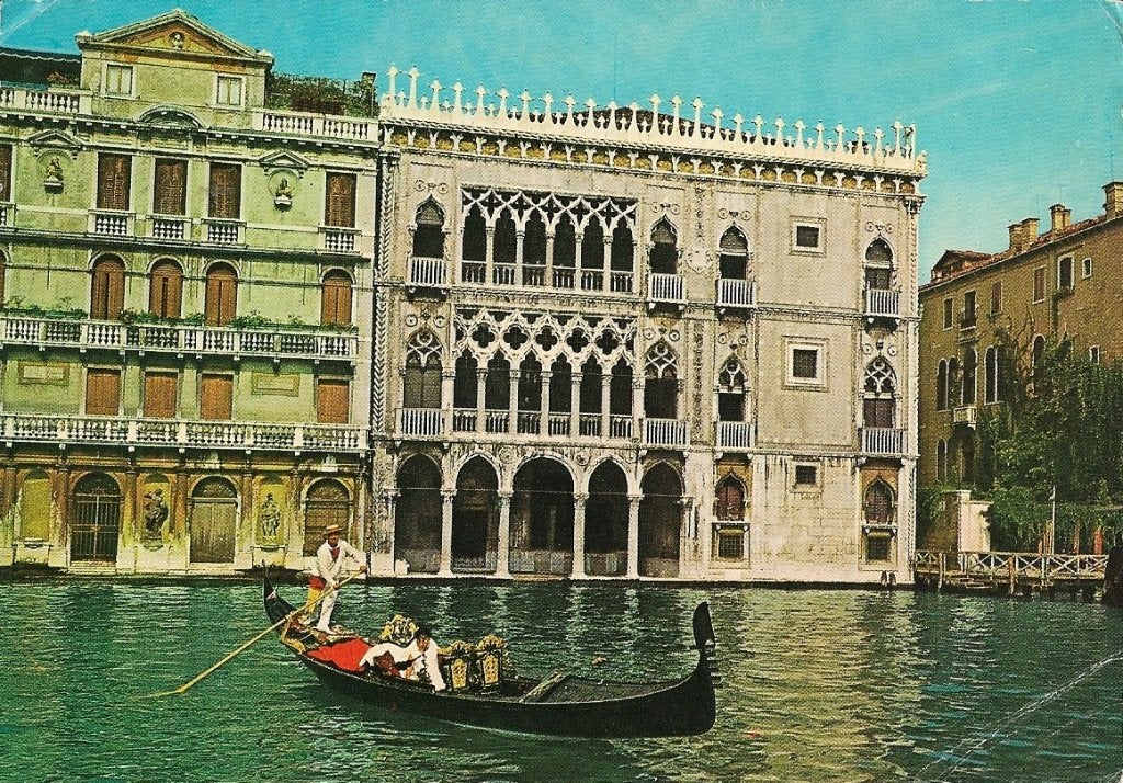 1972 - ITALIE - Vénétie - Venise : Ca' d'Oro + VENEZIA, Envoi, 1960 à 1980, Affranchie, Italie