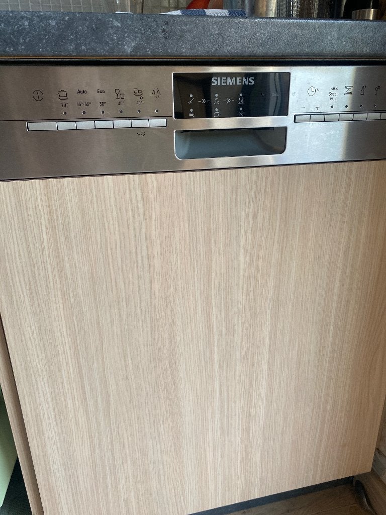 Siemens vaatwasser met besteklade, Electroménager, Lave-vaisselle, 85 à 90 cm, Encastré, Enlèvement, Utilisé