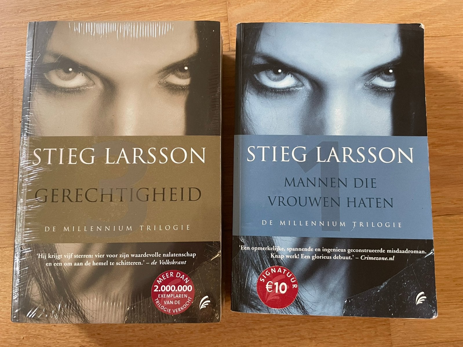 Stieg Larsson Millenium 2 boeken, Enlèvement ou Envoi, Comme neuf
