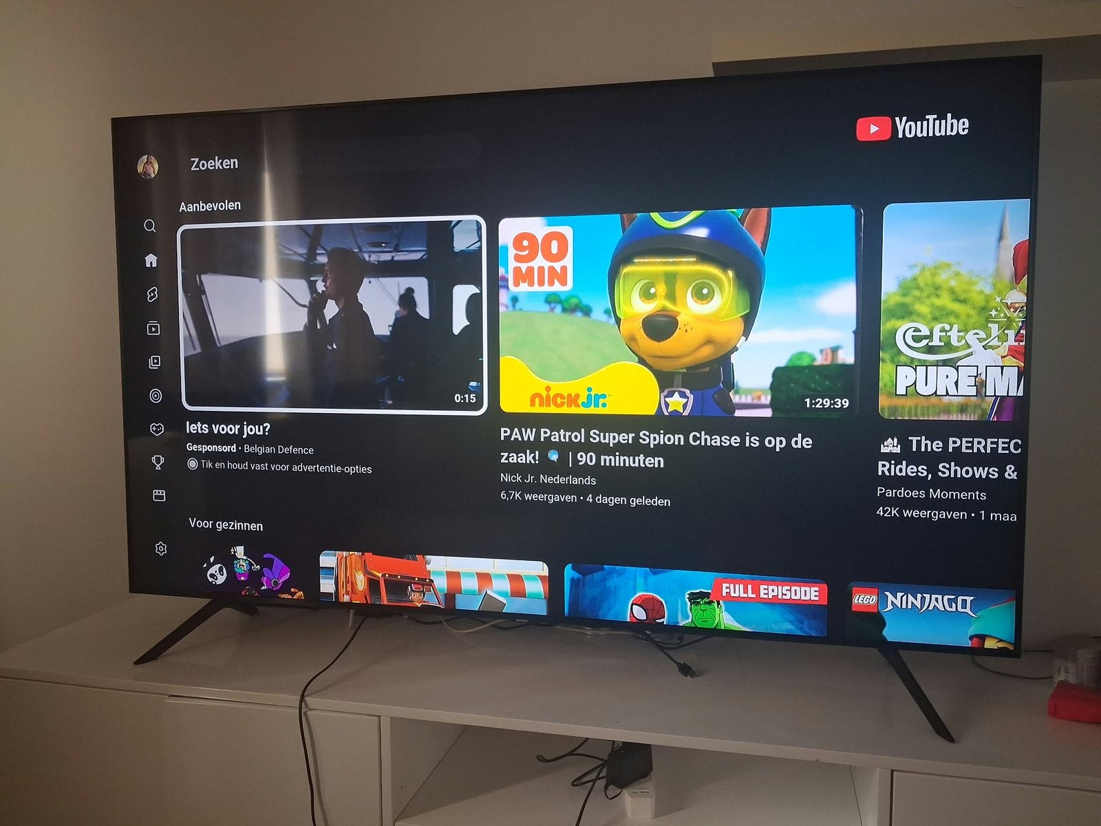 Samsung 75 inch tv, TV, Hi-fi & Vidéo, Comme neuf, Enlèvement, 4k (UHD), Smart TV