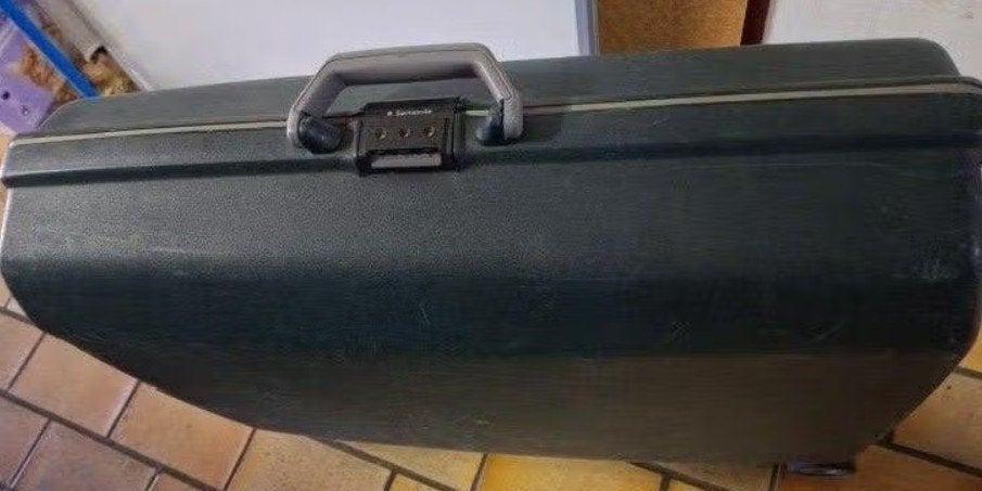 Grote reiskoffer samsonite, Ophalen, Gebruikt