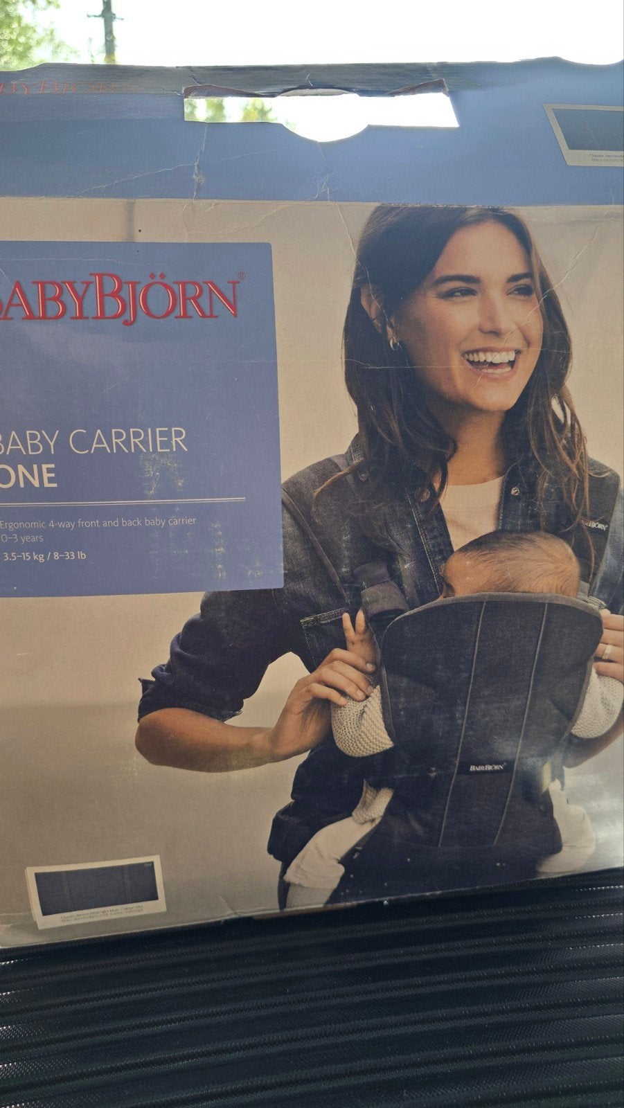babybjorn draagzak, Kinderen en Baby's, Ophalen, Buik of Rug, Zo goed als nieuw, Baby Björn