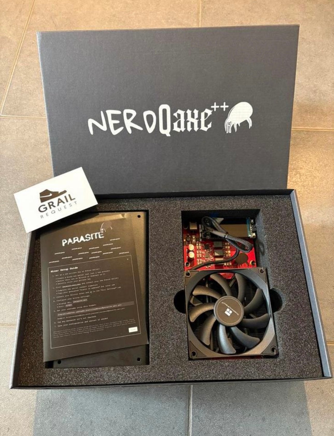 *ACTIE* Bitaxe Nerdqaxe++ Solo Bitcoin miner 4.8 TH/S, Computers en Software, Servers, Ophalen of Verzenden, Zo goed als nieuw