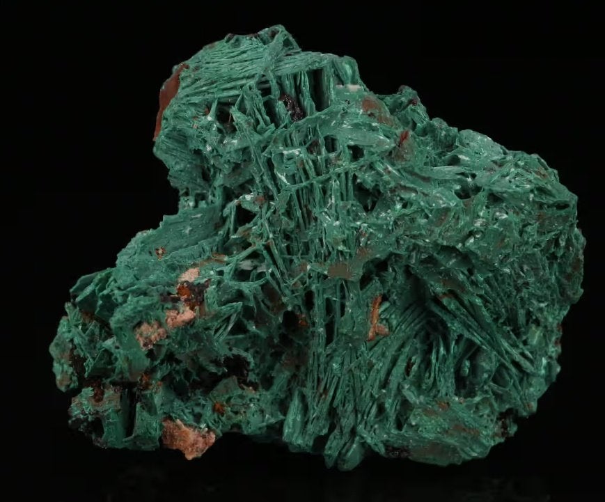 **TOP** Pseudo MALACHIET na BARIET uit DR.Congo., Verzamelen, Ophalen of Verzenden, Mineraal