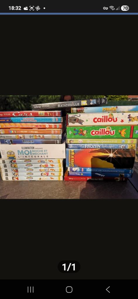 Lot de dvd, Livres, Enlèvement, Comme neuf