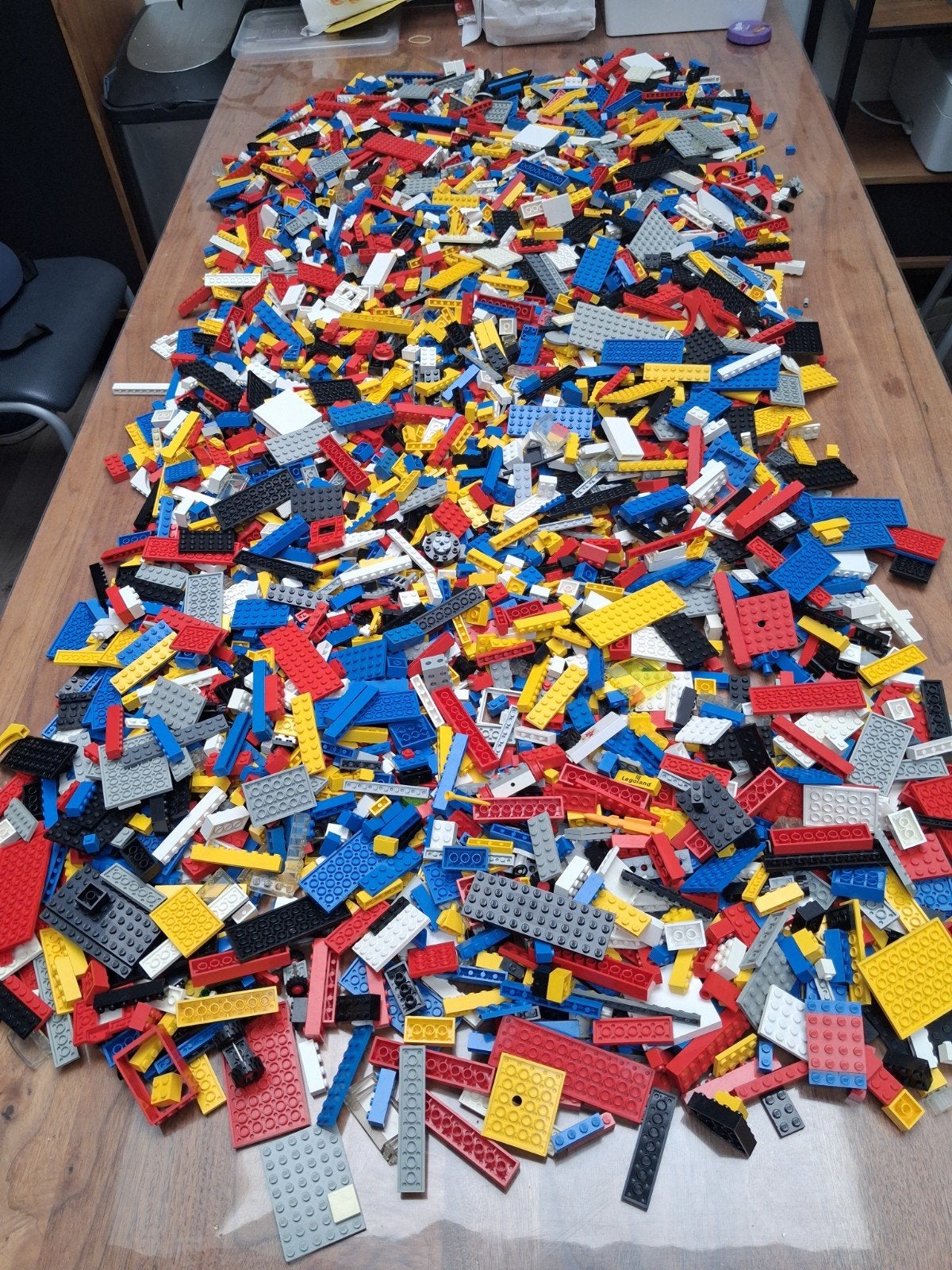 Lego in bulk, volle Ikea bak van 45liter., Ophalen, Gebruikt, Losse stenen, Lego