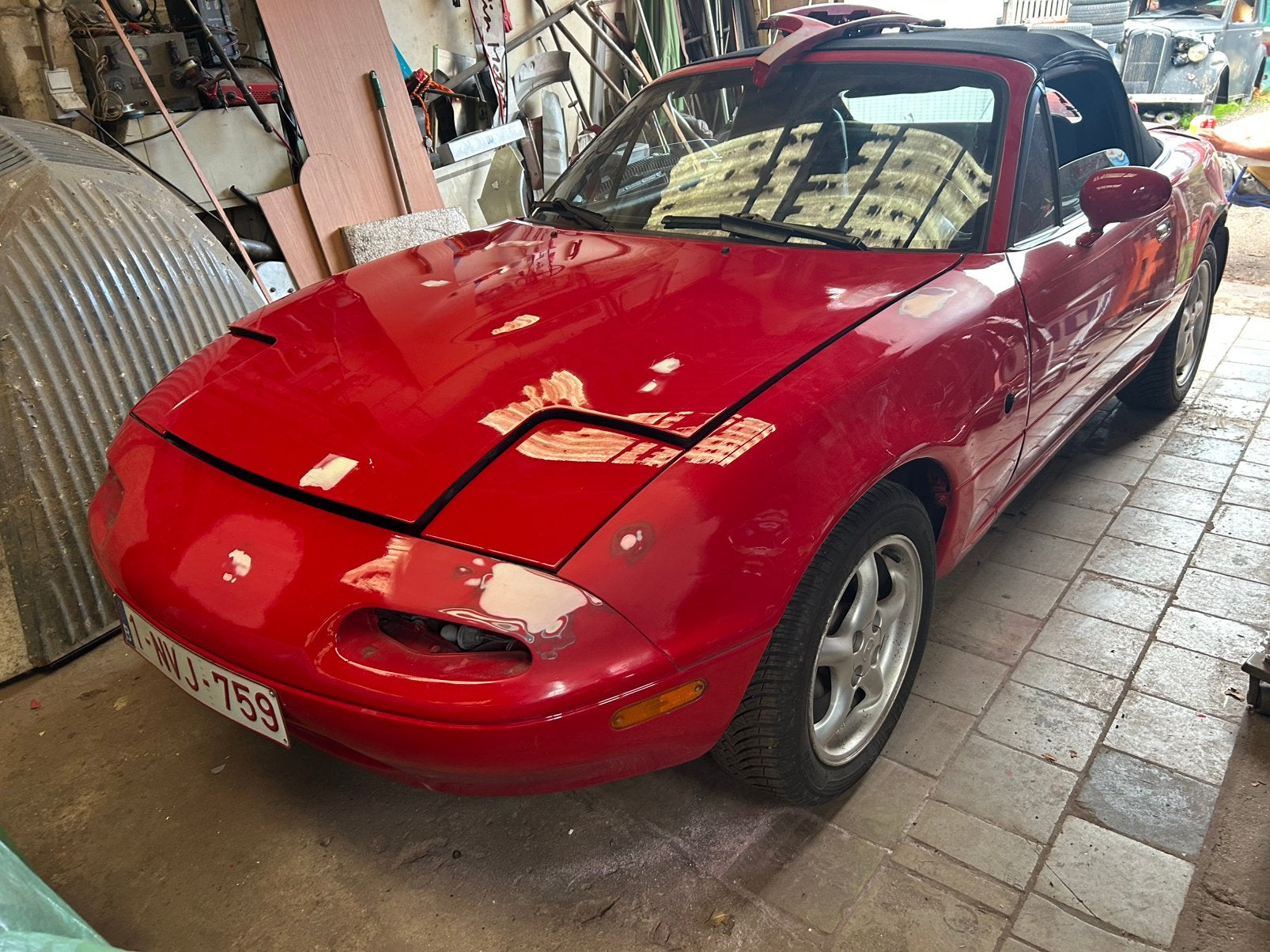 Mazda mx5, Auto's, Particulier, MX-5, Rood, Te koop